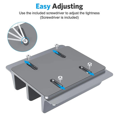 Aluminum Vertical Laptop Stand