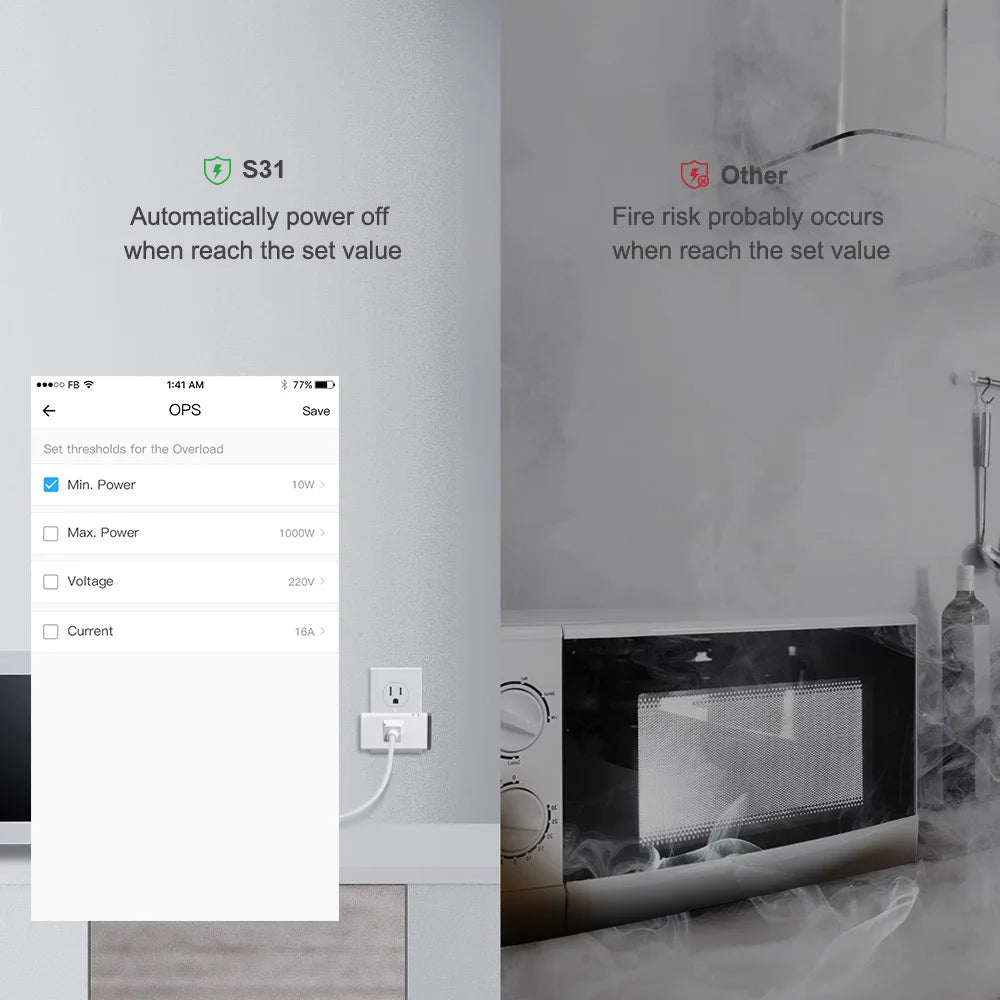 Smart Wi-Fi Plug with Power Monitor