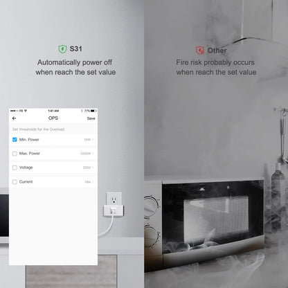 Smart Wi-Fi Plug with Power Monitor