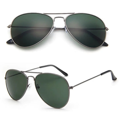Double Bridge Aviators, UV400 Mirror Lens