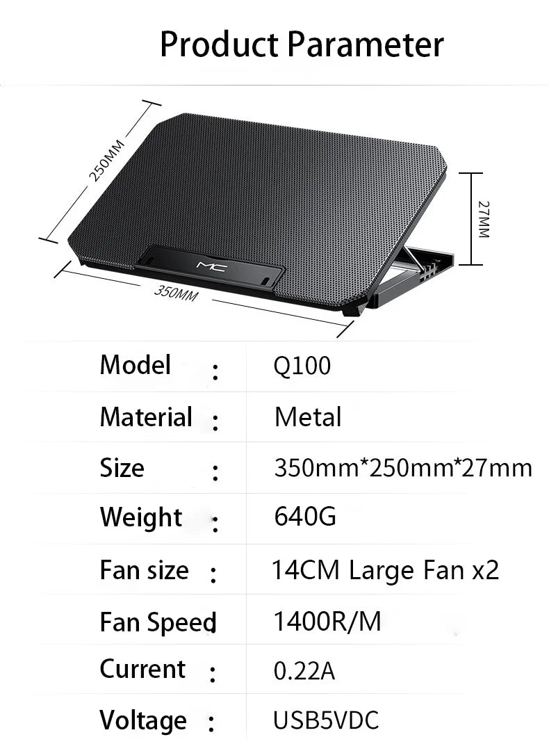 Gaming Laptop Cooling Pad