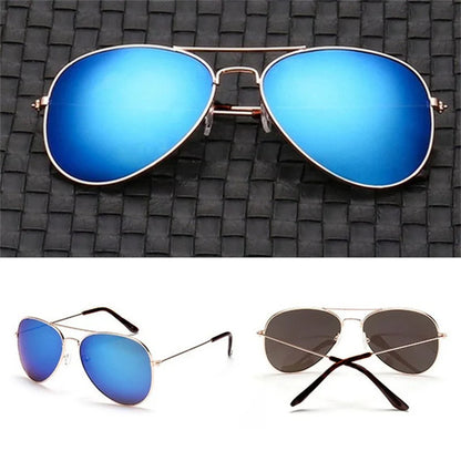Double Bridge Aviators, UV400 Mirror Lens