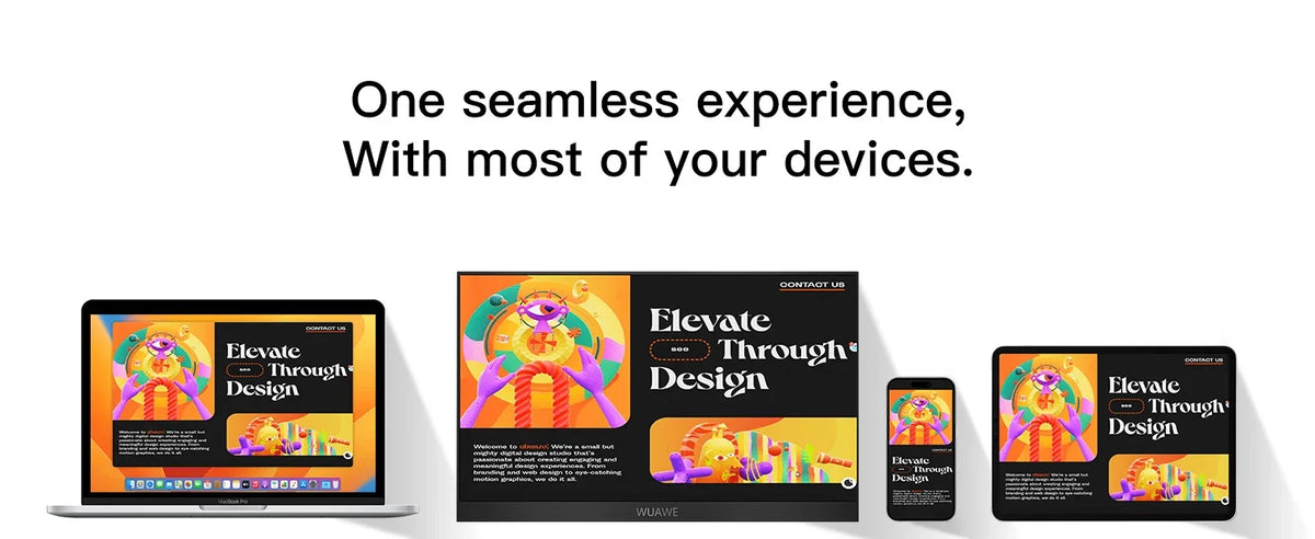 15.6" Portable USB-C Monitor for Travel