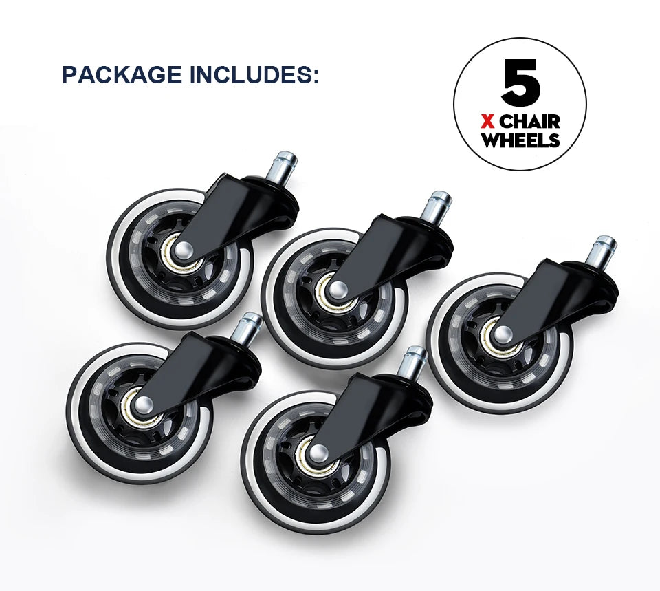 NAIERDI Office Chair Caster Wheels