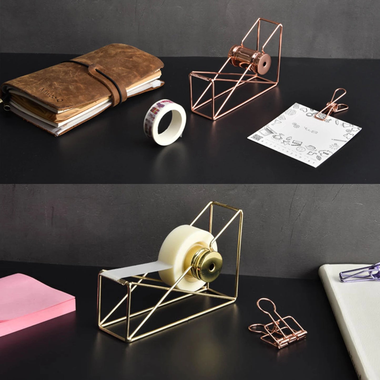 Metal Desktop Tape Dispenser
