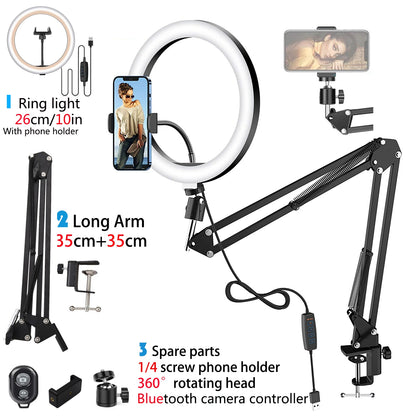 Selfie Ring Light Phone Stand