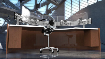 Sit-Stand Saddle Chair  with Back Rest for Better Posture