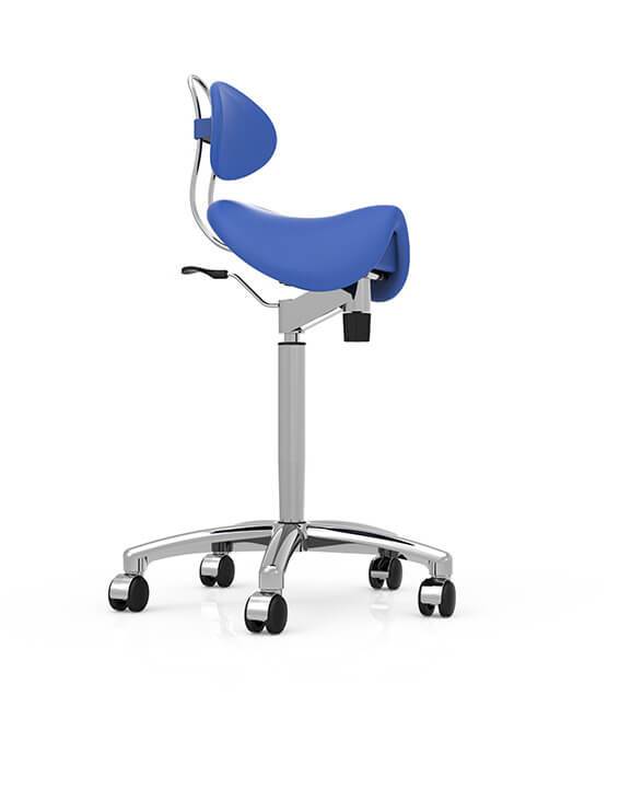 Sit-Stand Saddle Chair or Stool for Better Posture
