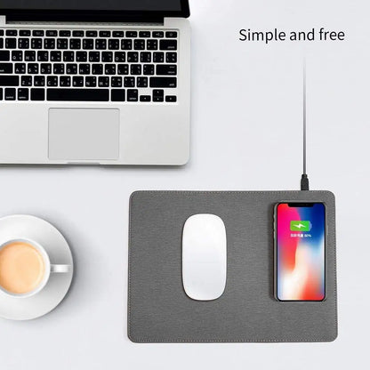 QiPad Wireless Charging Mouse Mat