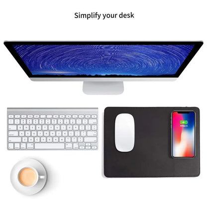 QiPad Wireless Charging Mouse Mat