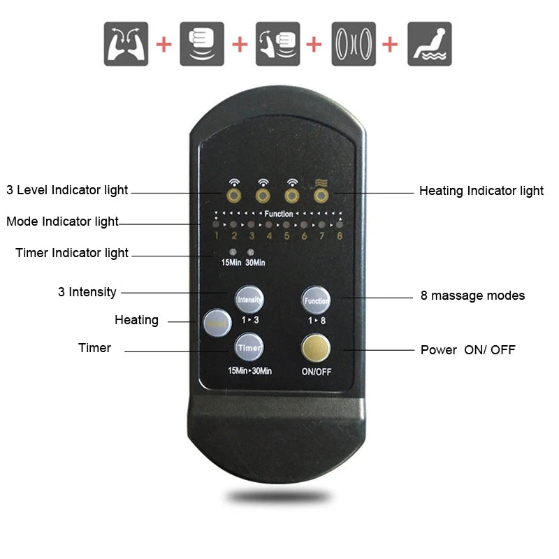 Full-Body Massage Seat Cushion