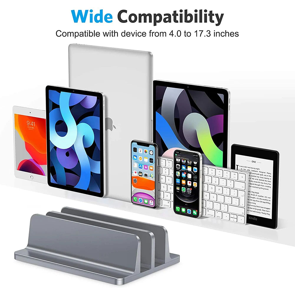Aluminum Vertical Laptop Stand