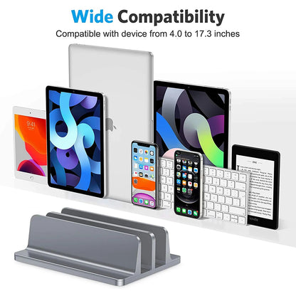 Aluminum Vertical Laptop Stand
