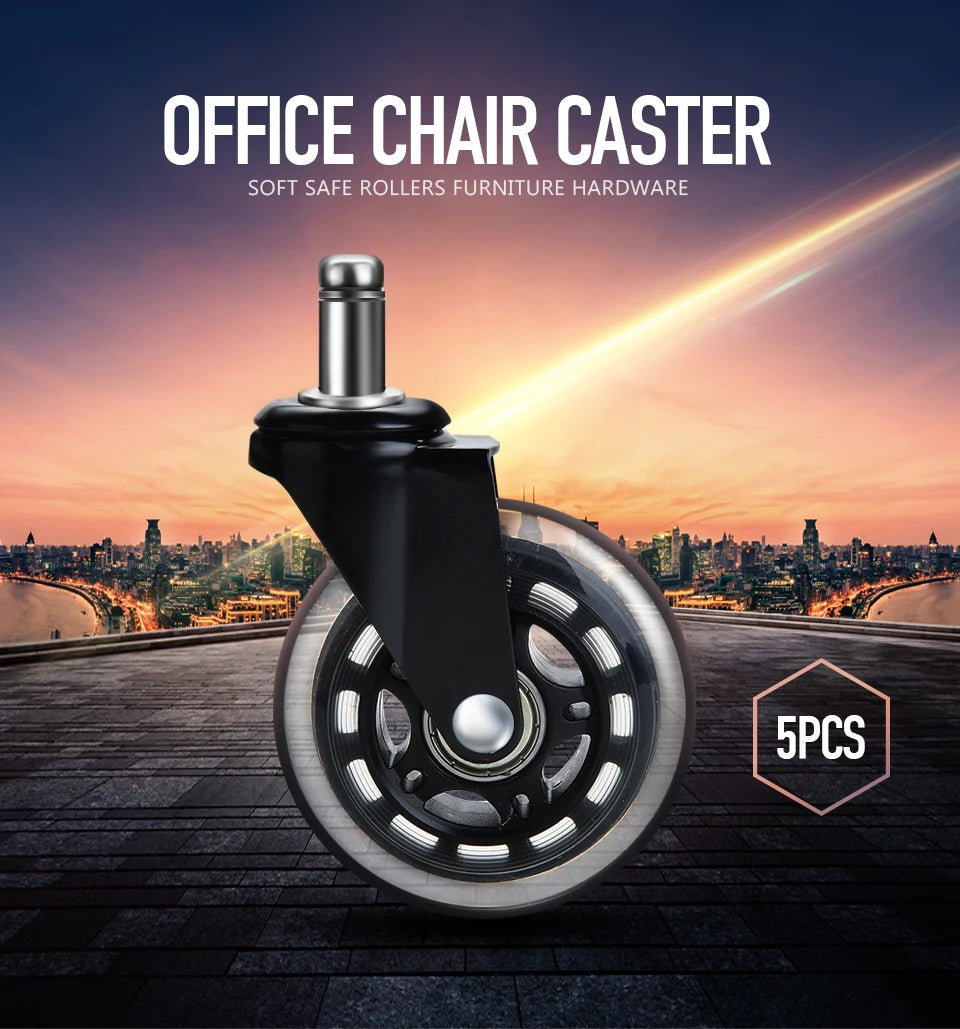NAIERDI Office Chair Caster Wheels