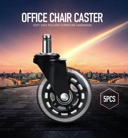 NAIERDI Office Chair Caster Wheels