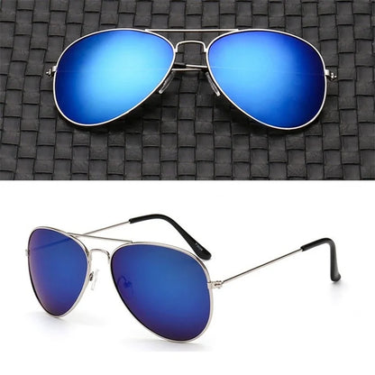 Double Bridge Aviators, UV400 Mirror Lens
