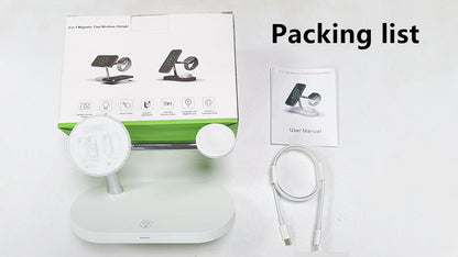 MagGlow Elite 3-in-1 Magnetic Wireless Charging Station