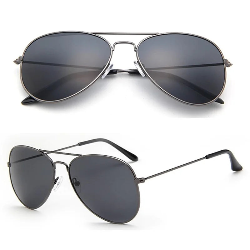 Double Bridge Aviators, UV400 Mirror Lens