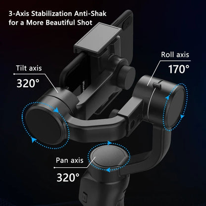 F8 3-Axis Phone Gimbal, Anti-Shake