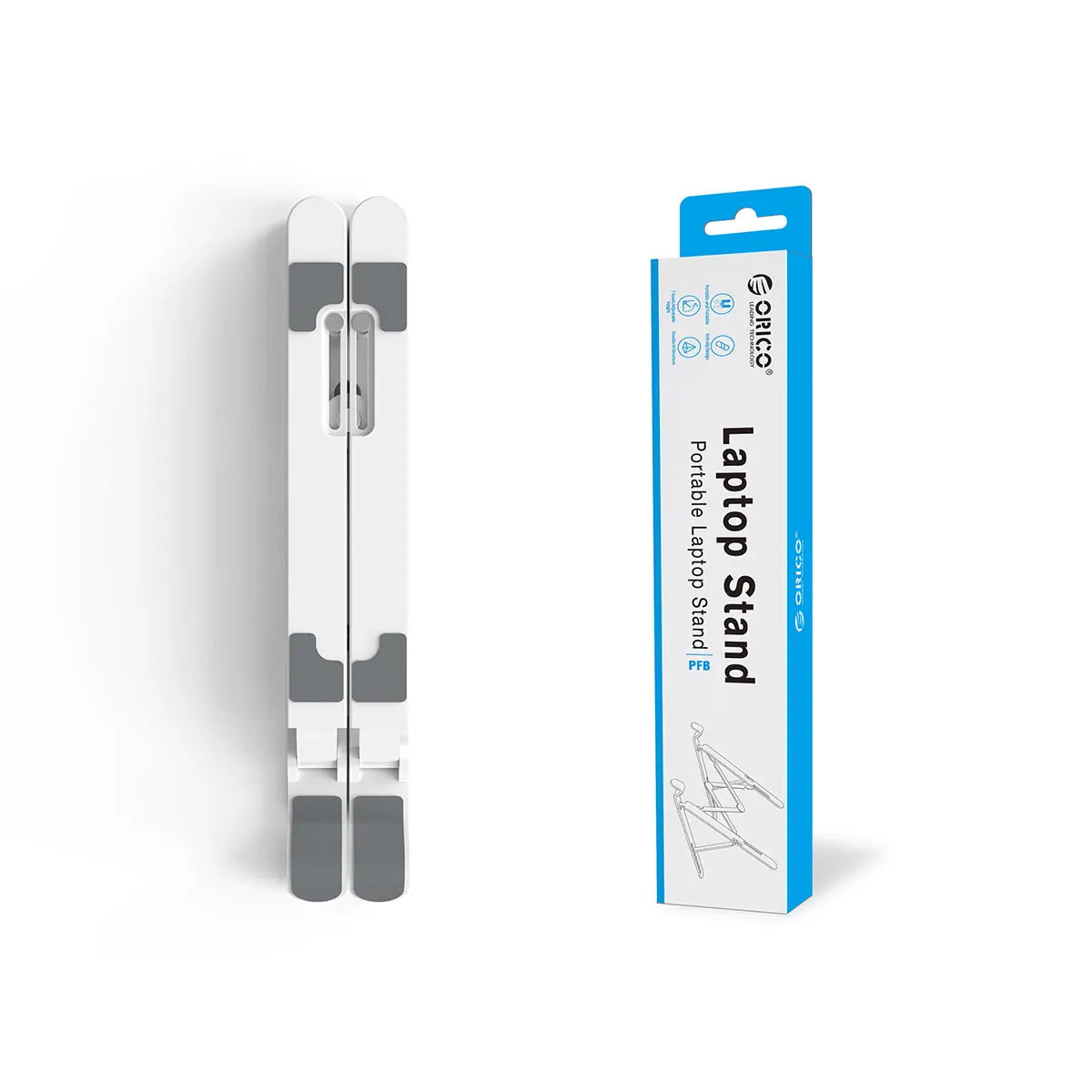 7-Angle Foldable Laptop Riser