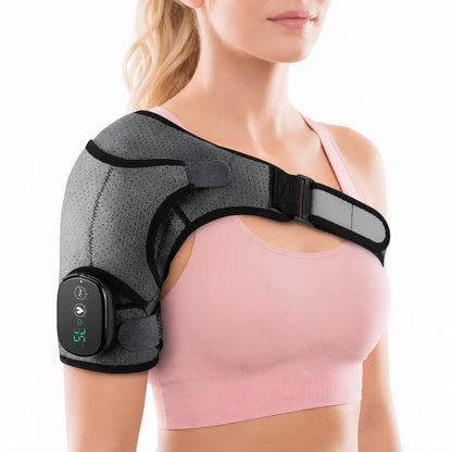 Heated Shoulder Brace with Vibration Massage