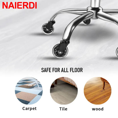 NAIERDI Office Chair Caster Wheels