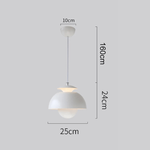 Scandinavian Flower-Bud LED Pendant