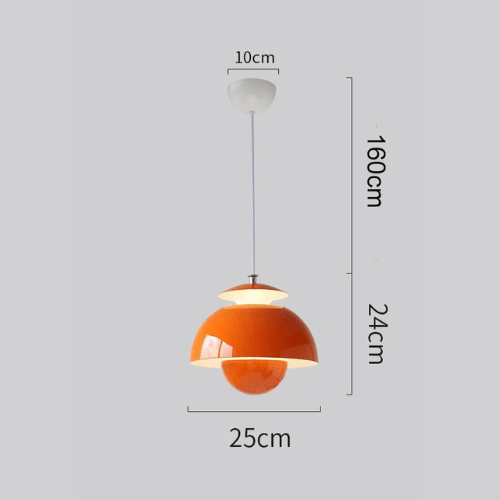 Scandinavian Flower-Bud LED Pendant