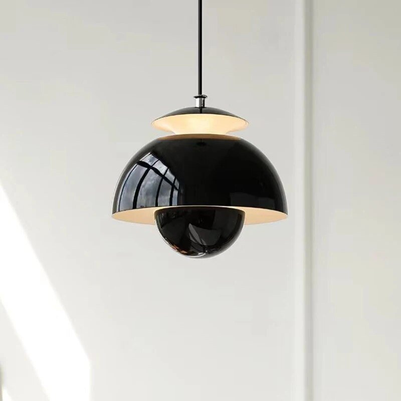Scandinavian Flower-Bud LED Pendant