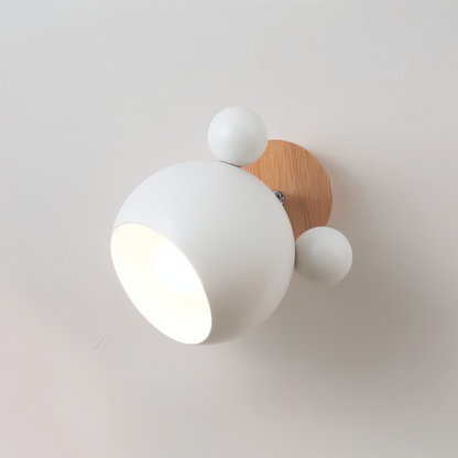 Playful Mouse Wall Lamp for Kids' Rooms