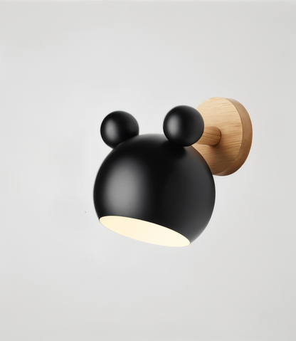 Playful Mouse Wall Lamp for Kids' Rooms