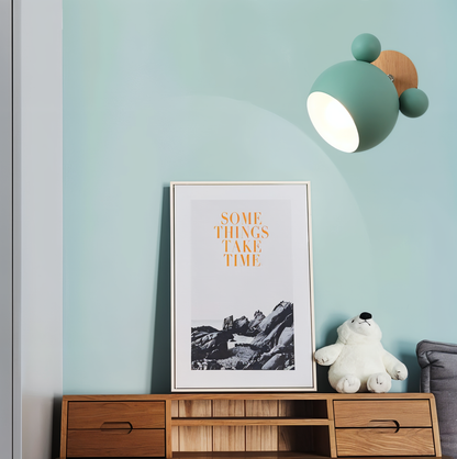Playful Mouse Wall Lamp for Kids' Rooms