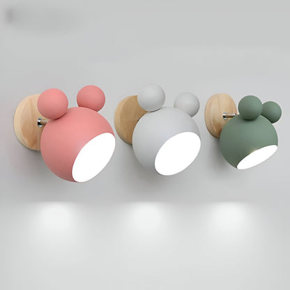 Playful Mouse Wall Lamp for Kids' Rooms