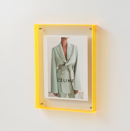 Seravina Floating Acrylic Photo Frame