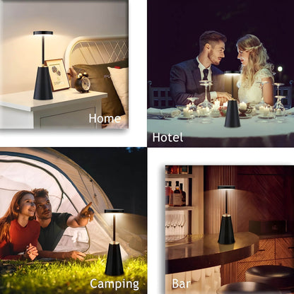 Sleek Wireless Rechargeable LED Table Lamp