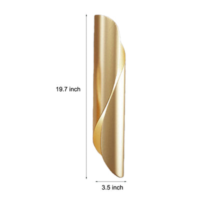 Ergové Arc Wall Sconce Iron Bedside 19.7 inches
