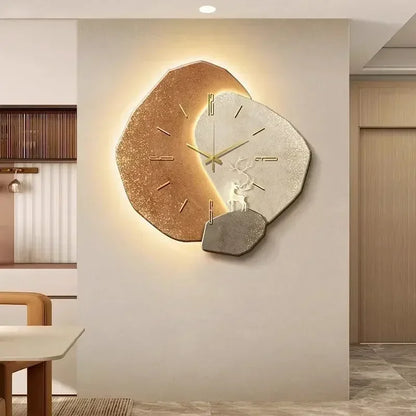 LumoClock LED-Lit Wall Clock