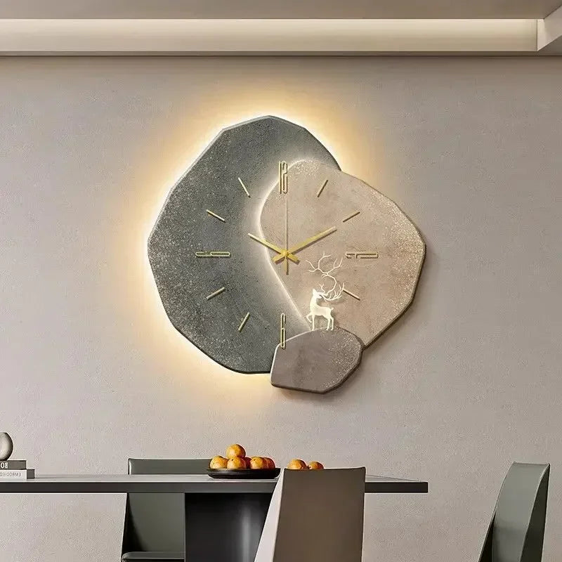 LumoClock LED-Lit Wall Clock