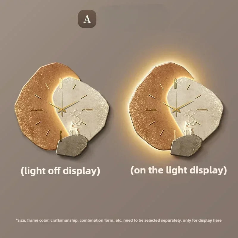 LumoClock LED-Lit Wall Clock