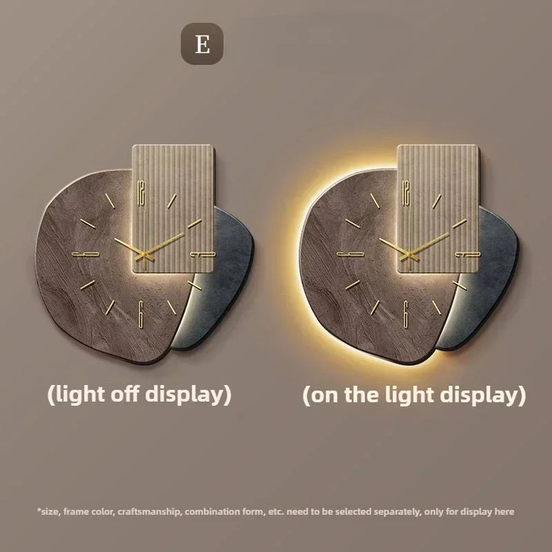 LumoClock LED-Lit Wall Clock