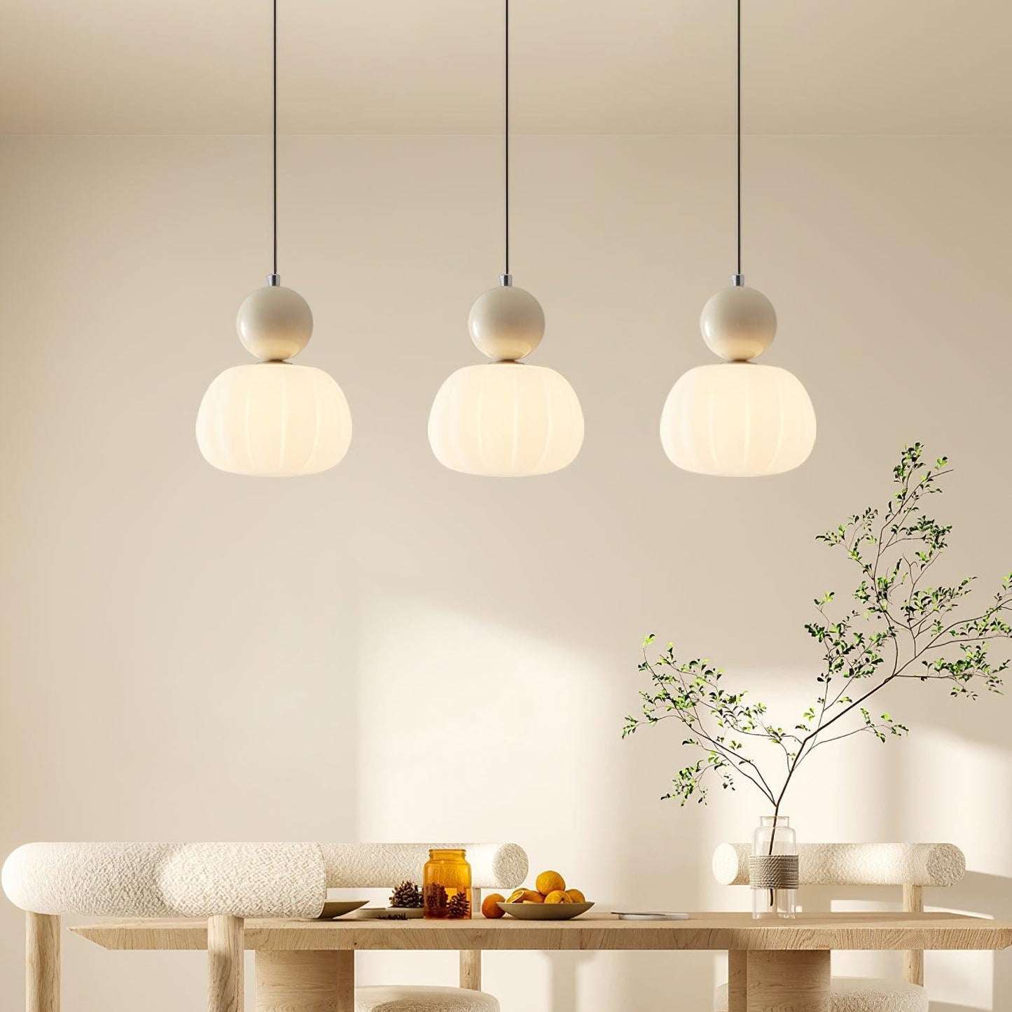 Yedra Organic Acrylic Pendant Lamp