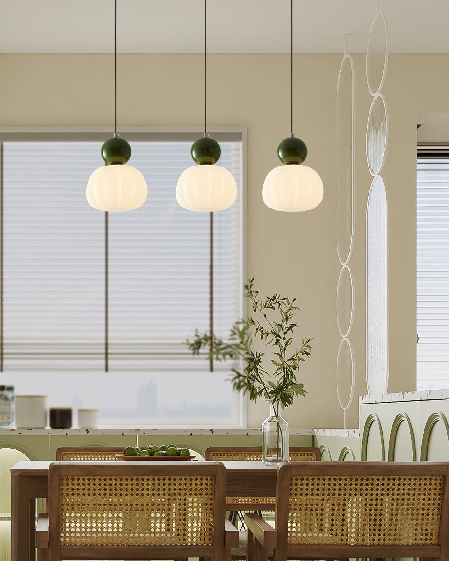 Yedra Organic Acrylic Pendant Lamp