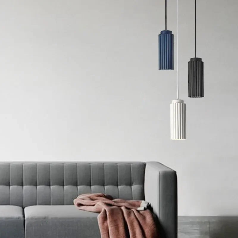 NordicGlow Fluted LED Pendant Light