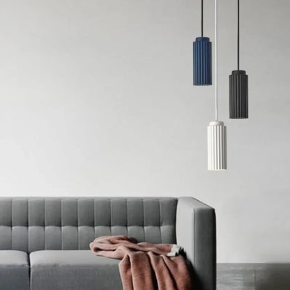 NordicGlow Fluted LED Pendant Light