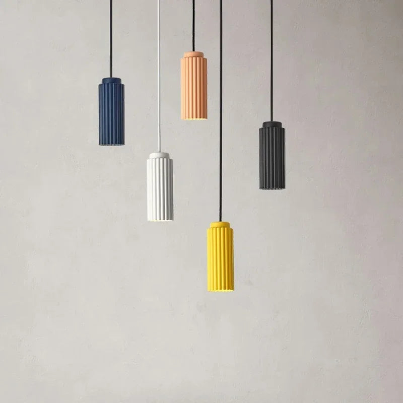 NordicGlow Fluted LED Pendant Light