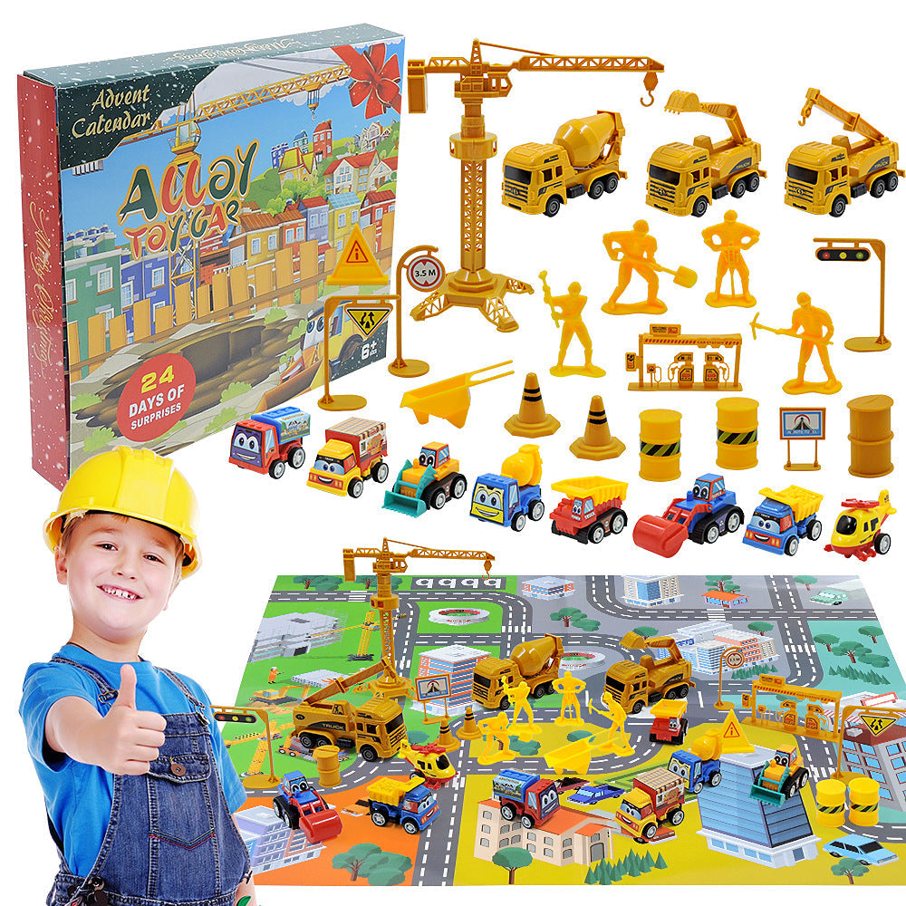 Vehicle Advent Calendar Gift Box