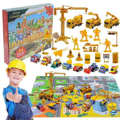 Vehicle Advent Calendar Gift Box