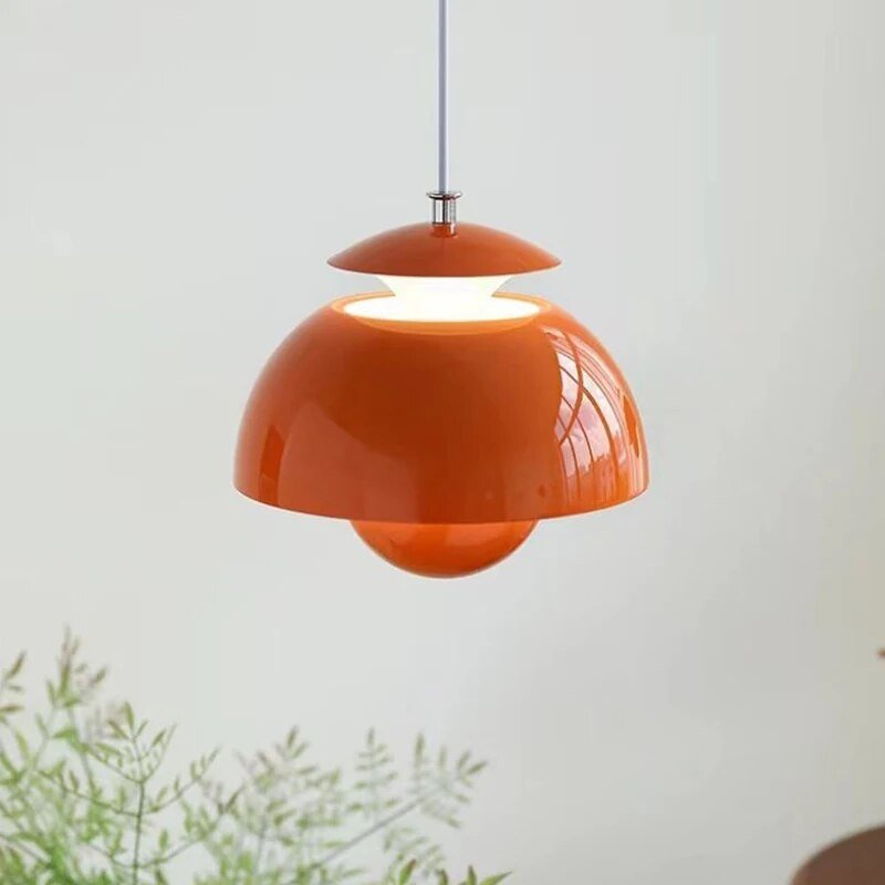 Scandinavian Flower-Bud LED Pendant