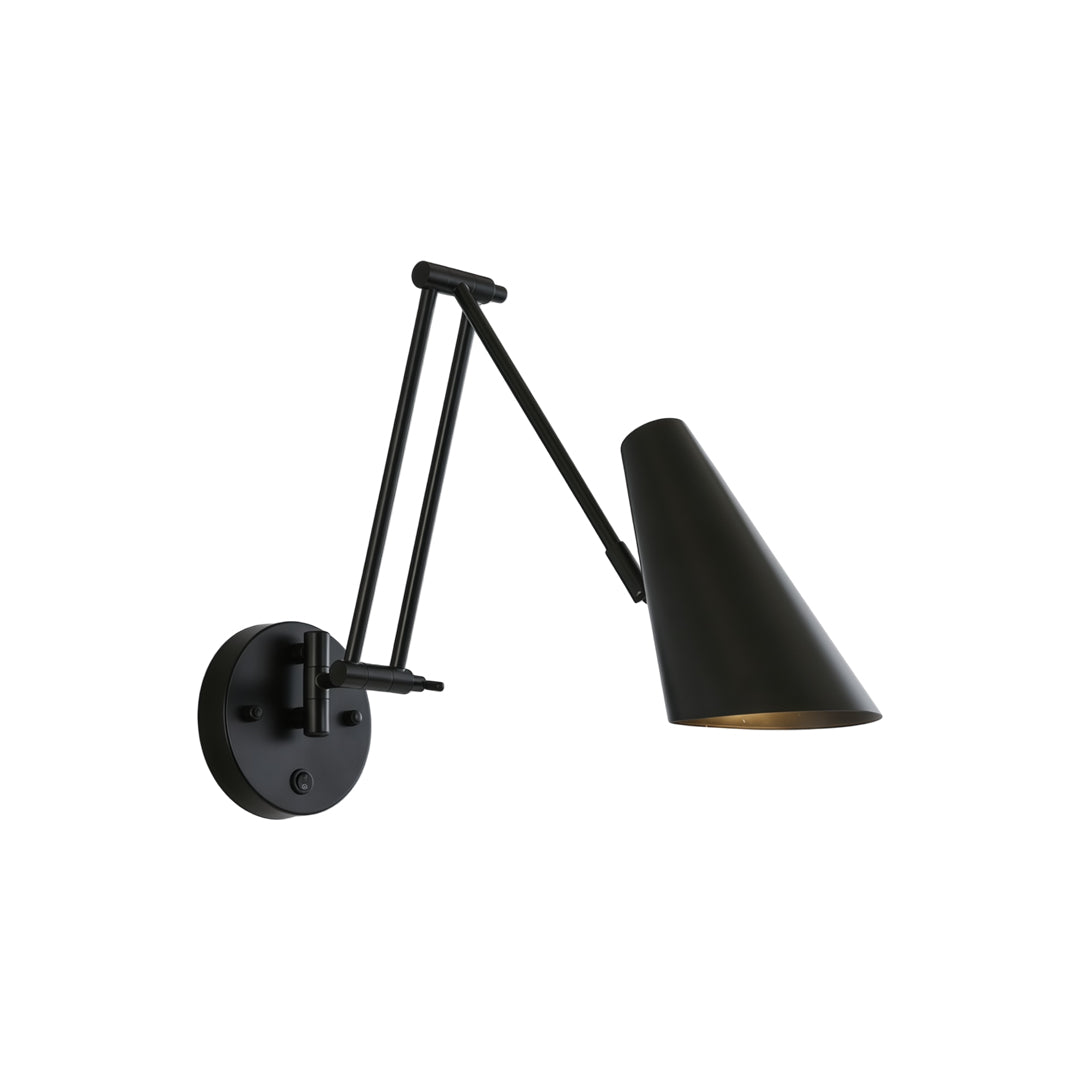 Ergové Adjustable Swing Arm Wall Sconce LED Iron