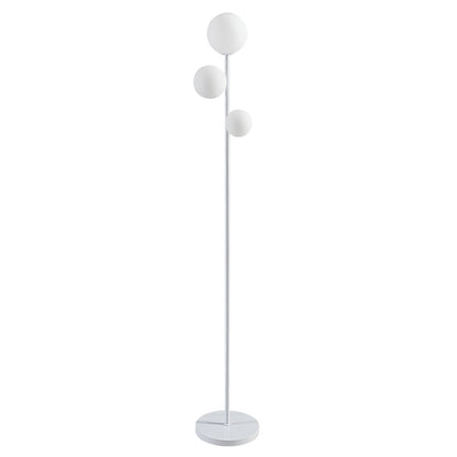 Ergové Japandi Globe Floor Lamp, Gold, Black or White